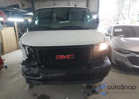 2022 GMC Savana Cargo Rwd 2500 Extended Wheelbase Work Van z USA, uszkodzony, nr VIN 1GTW7BF70N1188381